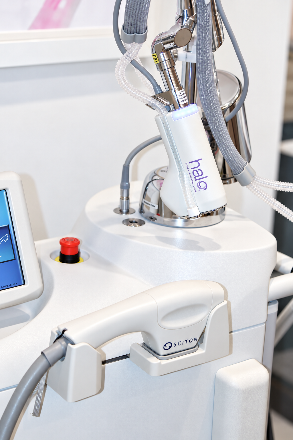 Halo laser handpiece